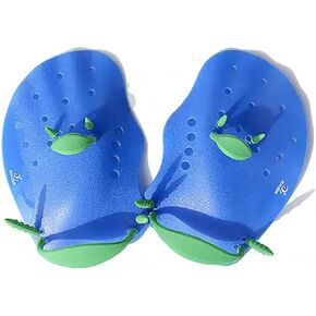 Silica Gel Swimming Gloves Swimming Fins Webbed Aquatic Training Water Resistance Fitness Paddle Aerobics for Men Women Kids
