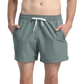 Running Shorts for Men's Athletic Shorts 5 Inch Workout Quick Dry Gym Short Shorts with Zipper Pockets in Kuwait