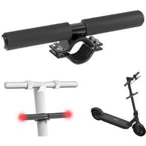 سكوتر بمقبض للأطفال متوافق مع Ninebot MAX ES/Xiaomi M365 Pro/Gotrax/Hover-1، سكوتر كهربائي للأطفال بمقبض آمن ومقبض قابل للتعديل مع ضوء تحذير