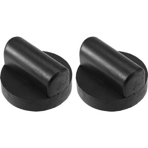 X AUTOHAUX 2 Pcs Rubber Jack Puck Jacking Lift Pad Jack Lift Point Pad Adapter for Audi TT RS R8 A6 Support Point Adapter Jacking Trolly Car Removal Repair Tool