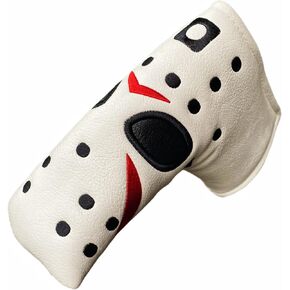Golf Putter Cover, Hockey Face Blade Putter Head Cover Headcover Golf Club Cover for All Brand