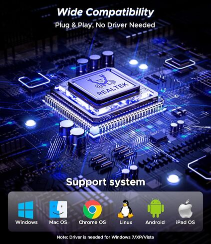 محول USB إلى إيثرنت، محول USB إلى إيثرنت بسرعة 1 جيجابت في الثانية، [مطلي بالذهب] WARRKY 2 في 1 USB 3.0 ومحول USB-C إلى إيثرنت، متوافق مع Mac وiPad Pro وiPhone 15 وXPS وWindows وLinux وSwitch ، مي بوكس in Kuwait