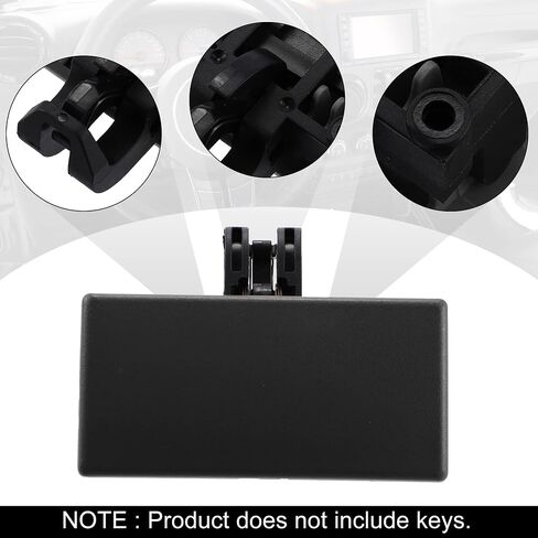 X AUTOHAUX Glove Box Latch Handle Door Latch Lock for Ford Edge 2011-2014 for Ford F-150 F-250 F-350 Super Duty 2008-2016 Replace BL3Z-1506072-AE Car Interior Accessories Black in Saudi Arabia
