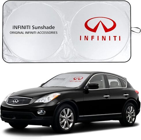 واقي الشمس للزجاج الأمامي للسيارة، مظلة النافذة الأمامية لسيارة Infiniti Q50 Q60 Q70 QX30 QX40 QX50 QX60 QX70 QX80 QX56 EX FX JX G I M Q Series in Kuwait