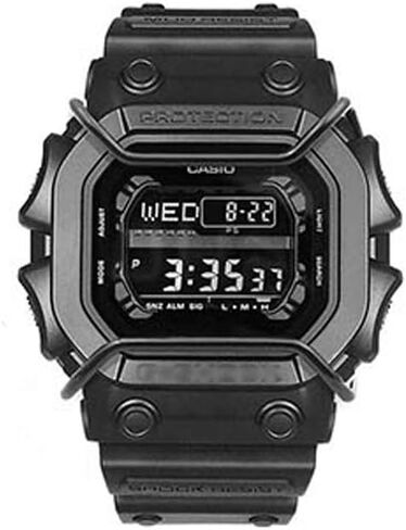 ممتص الصدمات الواقي لساعة Zshion من الفولاذ المقاوم للصدأ متوافق مع Casio GX56BB/GWX-56، واقي حماية للساعة السلكية لـ Casio GX56/GWX-56 (أسود) in Saudi Arabia