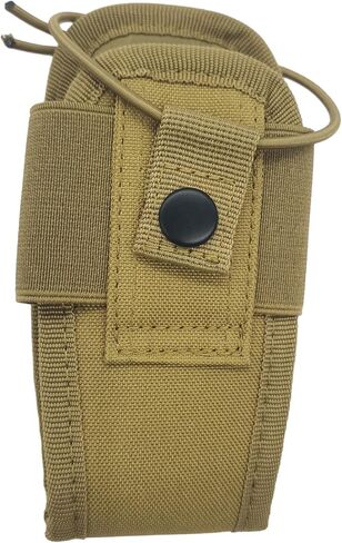 Walkie Talkie Pounch Two Way Radio Holster Holder Case Universal Carrier Bag (Tan) in Saudi Arabia