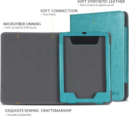 حافظة CoBak لجهاز Kindle Paperwhite - غطاء جلد PU جديد تمامًا مع ميزة التنبيه التلقائي للنوم لجهاز Kindle Paperwhite Signature Edition وKindle Paperwhite الجيل الحادي عشر 2021 in Saudi Arabia