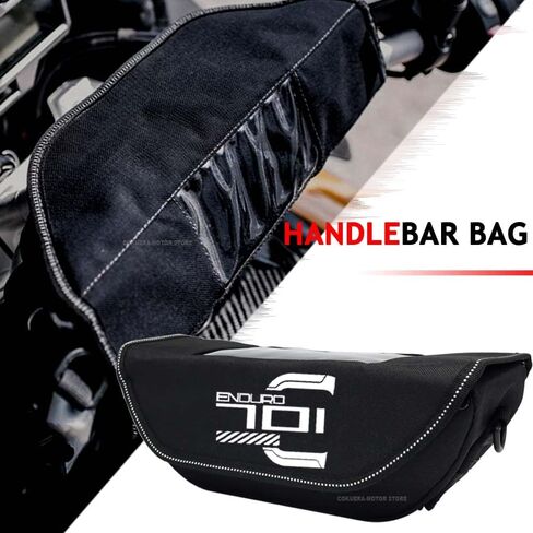 Motorcycle Handlebar Bag for 701 SUPERMOTO & ENDURO, Touch Screen Motorcycle Fork Bag, Waterproof and Dustproof High Capacity Motorcycle Travel Bag in Saudi Arabia