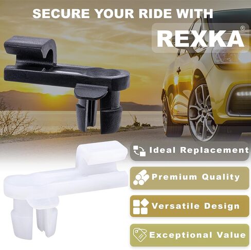 5 مجموعات من Rexka مشبك مقبض الباب الداخلي يسار ويمين 3.6 مم قضيب / فتحة 6 مم لسيارة Honda Acura Accord Civic MDX Odyssey RDX Ridgeline TL TSX - مشبك قضيب قفل الباب داخل الكباس 72174-S2X-003 72134-S2X-003 in Saudi Arabia