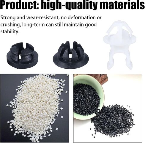 30 PCS Hood Prop Rod Holder Clip, Car Engine Hood Support Prop Rod Grommet Clips, Auto Decorative Accessories, Compatible with 91503-SS0-003, Fit for Most Cars Automobile Bracket in Saudi Arabia