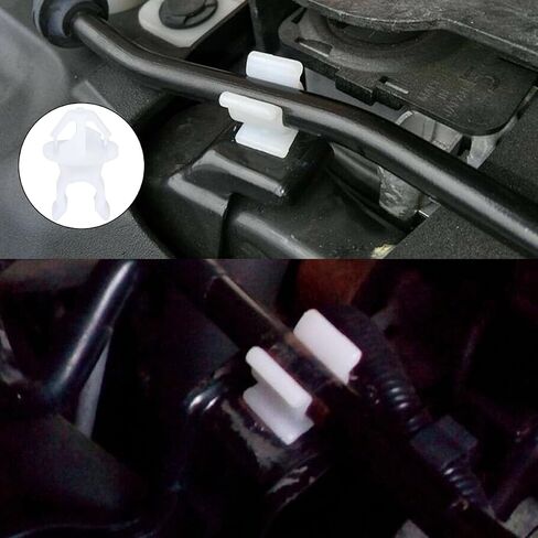 30 PCS Hood Prop Rod Holder Clip, Car Engine Hood Support Prop Rod Grommet Clips, Auto Decorative Accessories, Compatible with 91503-SS0-003, Fit for Most Cars Automobile Bracket in Saudi Arabia