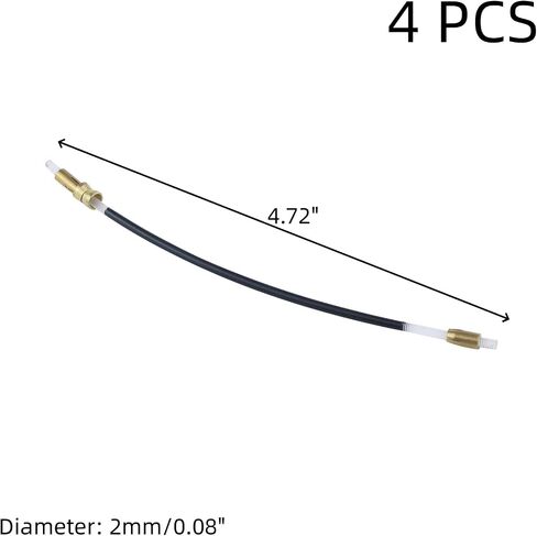 Violin Nylon Fiddle Violin Replacement Parts Violin Tailpiece Gut Cord 4PCS in Saudi Arabia