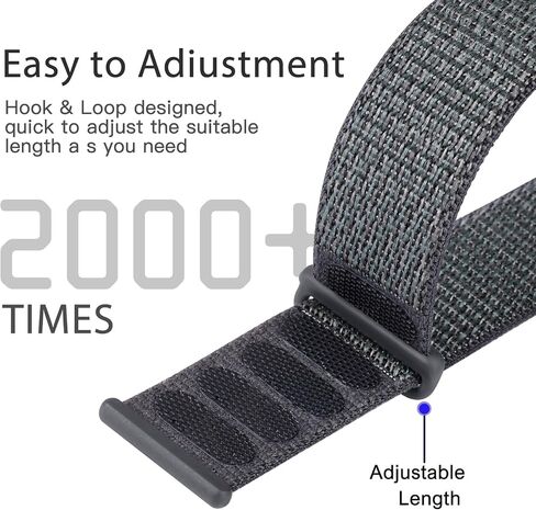 Lenrao Sport Loop Compatible with Apple Watch Bands for Women Men 40mm 41mm 42mm 38mm, Soft Breathable Nylon Wrist Straps for iWatch Bands Series 11/10/9/8/7/6/5/4 SE 3/2/1 Plum in Kuwait