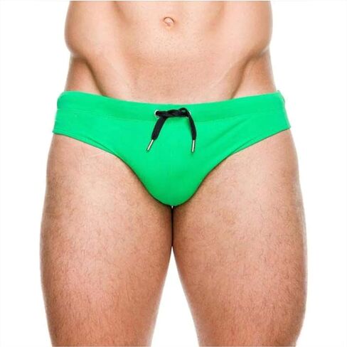 Men's Micro Low-Rise Swim Briefs, Solid Color in Saudi Arabia