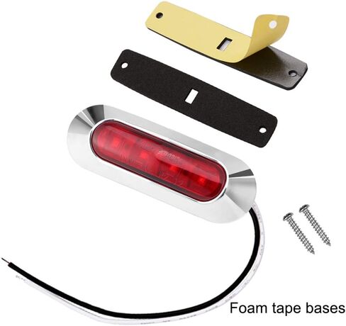 Marine Boat Lights, Utility Led Interior Lights Boat Deck Courtesy Cockpit Decoration Light, Waterproof Boat Navigation Lights for Yacht Fishing Pontoon Kayak Sailboat 12V 24V,6Pcs in Saudi Arabia