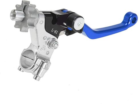 رافعة قابض المقود، مقبض يسار قابل للتعديل متوافق مع Yamaha YZ 85 125 250 250F 426F 450F WR 250F 400F 426F Kawasaki KX 65 85 100 125 250 250F 450F (أزرق) in Saudi Arabia
