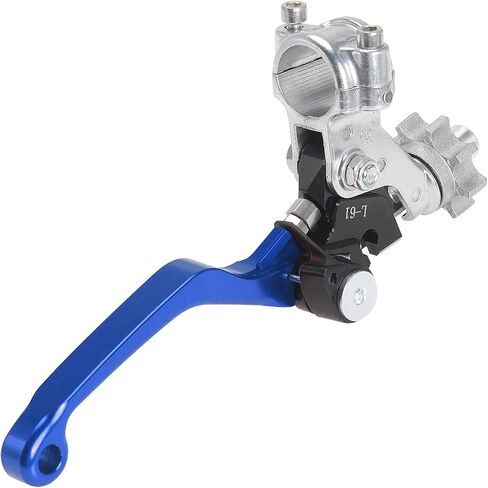 رافعة قابض المقود، مقبض يسار قابل للتعديل متوافق مع Yamaha YZ 85 125 250 250F 426F 450F WR 250F 400F 426F Kawasaki KX 65 85 100 125 250 250F 450F (أزرق) in Saudi Arabia
