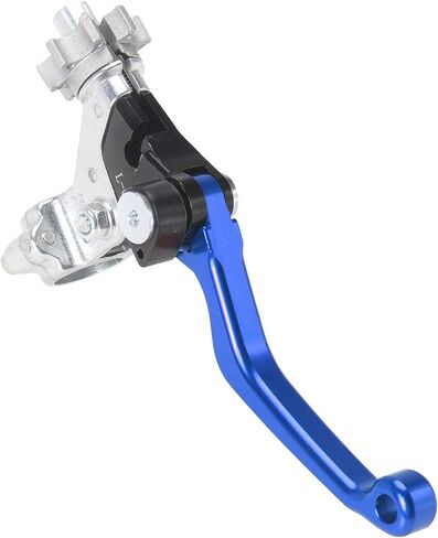 رافعة قابض المقود، مقبض يسار قابل للتعديل متوافق مع Yamaha YZ 85 125 250 250F 426F 450F WR 250F 400F 426F Kawasaki KX 65 85 100 125 250 250F 450F (أزرق) in Saudi Arabia