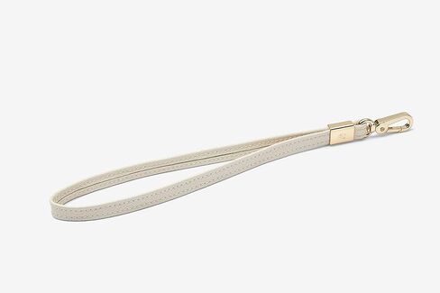 ZVE Hand Wrist Strap Anti-Lost PU Leather Lanyard for Camera Cell Phone Purse Keychain-Charms Wallet Case Around Your Wrist - Beige in Saudi Arabia
