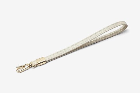 ZVE Hand Wrist Strap Anti-Lost PU Leather Lanyard for Camera Cell Phone Purse Keychain-Charms Wallet Case Around Your Wrist - Beige in Saudi Arabia