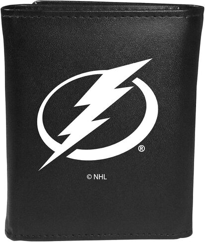 Siskiyou Sports NHL Unisex Leather Tri-fold Wallet, Large Logo in Saudi Arabia