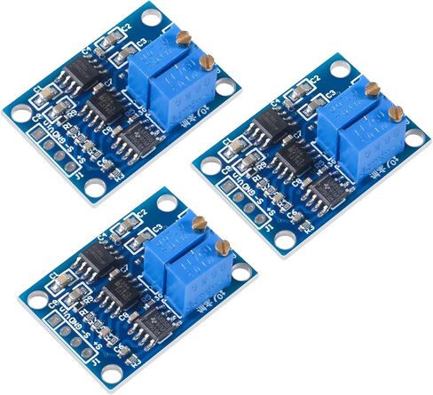 AITRIP 3PCS Voltage Amplifier Module, 3-12V DC High Precision Low Offset AD620 Microvolt mV Voltage Amplifier Module Small Signal Instrumentation Amplifier Board in Saudi Arabia