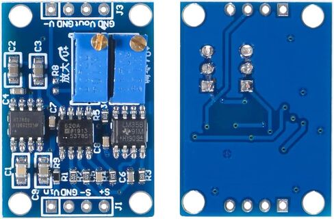 AITRIP 3PCS Voltage Amplifier Module, 3-12V DC High Precision Low Offset AD620 Microvolt mV Voltage Amplifier Module Small Signal Instrumentation Amplifier Board in Saudi Arabia