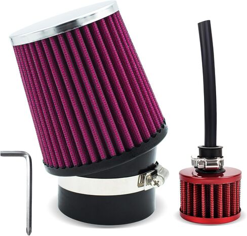Mini Bike Upgraded Air Filter Kit for Predator 212cc Coleman CT200U CT200U-EX BT200X KT196 196cc Baja Warrior MB165 MB200 Mini Bike Go Kart 224cc 420cc Hond GX160 GX200 GX390 Engine Performance Parts in Kuwait