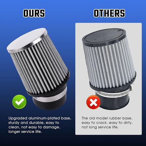Mini Bike Upgraded Air Filter Kit for Predator 212cc Coleman CT200U CT200U-EX BT200X KT196 196cc Baja Warrior MB165 MB200 Mini Bike Go Kart 224cc 420cc Hond GX160 GX200 GX390 Engine Performance Parts in Kuwait