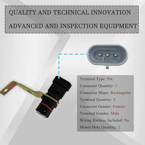 213-3208 Crankshaft Position Sensor（Crank Sensor）CPS Compatible with Cadillac Chevrolet Gmc Oldsmobile Bravada Cadillac Escalade Replace 2133208 - HiSport in Saudi Arabia