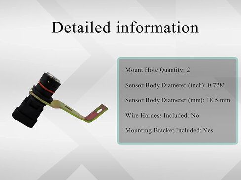 213-3208 Crankshaft Position Sensor（Crank Sensor）CPS Compatible with Cadillac Chevrolet Gmc Oldsmobile Bravada Cadillac Escalade Replace 2133208 - HiSport in Saudi Arabia