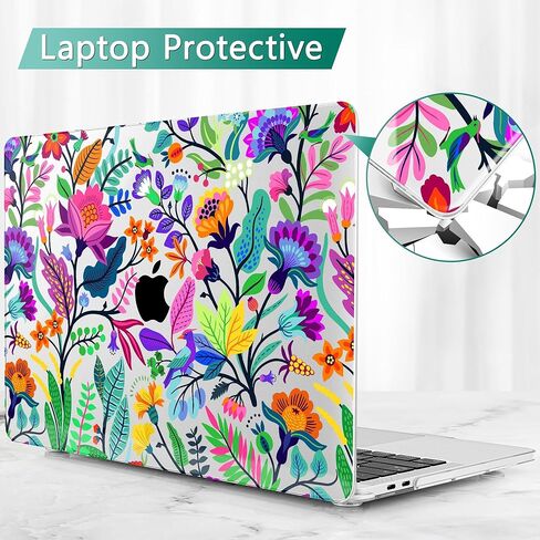 May Chen Compatible with MacBook Pro 16 inch Case 2020 2019 Release A2141, Plastic Hard Shell Case Cover with Keyboard Cover for MacBook Pro 16 Case with Touch Bar & Touch ID, Art Mountain in Saudi Arabia
