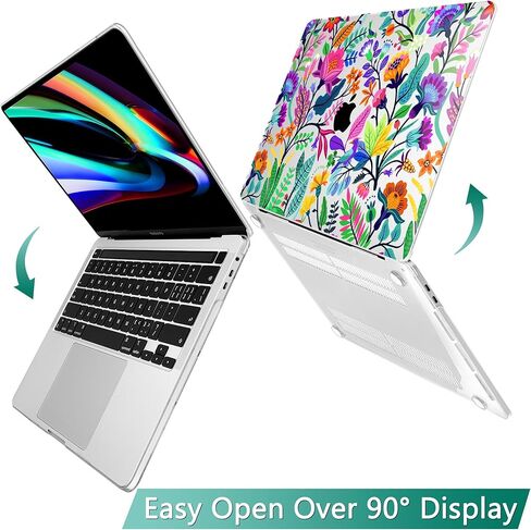 May Chen Compatible with MacBook Pro 16 inch Case 2020 2019 Release A2141, Plastic Hard Shell Case Cover with Keyboard Cover for MacBook Pro 16 Case with Touch Bar & Touch ID, Art Mountain in Saudi Arabia