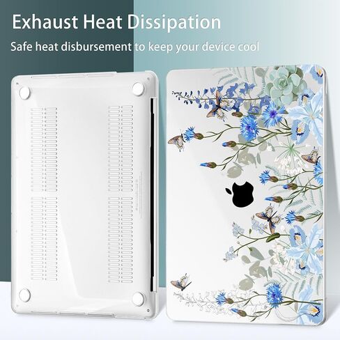 May Chen متوافق مع حافظة MacBook Pro مقاس 16 بوصة إصدار 2020 2019 A2141 مع شريط اللمس ومعرف اللمس، حافظة بلاستيكية صلبة مع غطاء لوحة مفاتيح + واقي شاشة، تقليدي in Kuwait