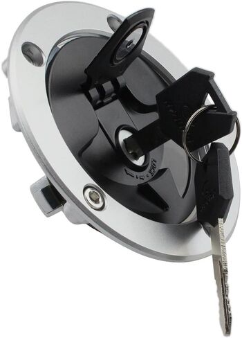 FXCNC 3 Holes Motorcycle Gas Cap Fuel Tank Cap With Key Lock Set Compatible with YZF R1 98-99 YZF R6 98-04 YZF 600 750 XJR1200 XJR400 TDM850 TDM900 TRX850 FJ1200 in Saudi Arabia