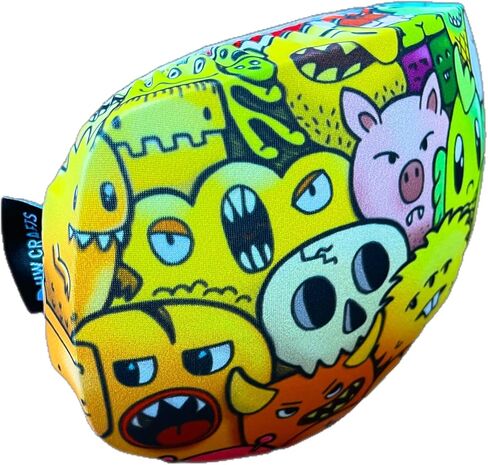 غطاء مرآة ثلج من الألياف الدقيقة بشعار العميل، واقي تزلج قابل للتمدد in Kuwait