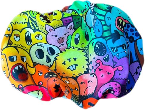 غطاء مرآة ثلج من الألياف الدقيقة بشعار العميل، واقي تزلج قابل للتمدد in Kuwait