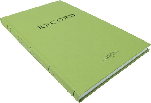 كتاب السجل العسكري الأخضر Tacticai، 8.5 بوصة × 14 بوصة - 288 صفحة، مفهرسة أبجديًا، دفتر سجل لحفظ السجلات، وسلسلة التوريد، والمخزون، والتدريب، والصيانة والعمليات الميدانية، NSN 7530-00-222-3524 in Kuwait