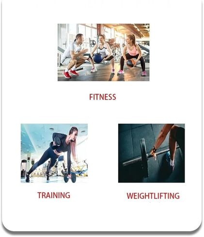 قفازات التمرين للرجال والنساء، قفازات التمرين لرفع الأثقال، ركوب الدراجات، صالة الألعاب الرياضية، التدريب، مسامية ومناسبة تمامًا in Kuwait