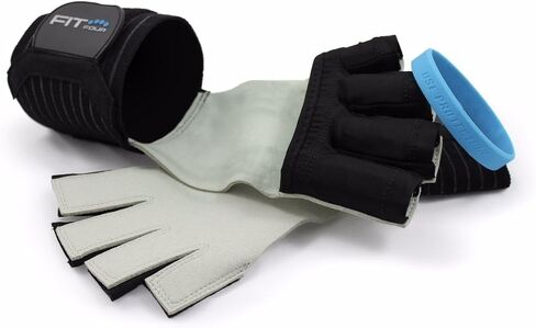 Fit Four F4G Wrist Support Gymnastic Grips with Leather Palm Contour for Weight Lifting and Cross Training in Saudi Arabia
