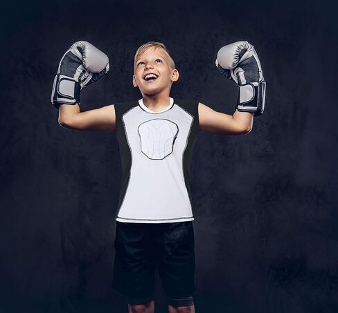 TUOY Youth Padded Sleeveless Shirt Chest Sternum Protector Heart Guard Compression Protective Shirt in Saudi Arabia