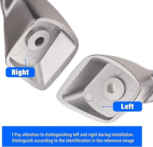 مقبض سحب السقف مقبض مخصص لتويوتا تندرا 2022 2023 2024 الملحقات الداخلية قبضة بيئة العمل من سبائك الألومنيوم الفضية، 2 حزمة (يسار ويمين) in Kuwait