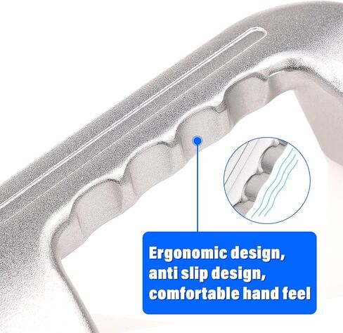 مقبض سحب السقف مقبض مخصص لتويوتا تندرا 2022 2023 2024 الملحقات الداخلية قبضة بيئة العمل من سبائك الألومنيوم الفضية، 2 حزمة (يسار ويمين) in Kuwait