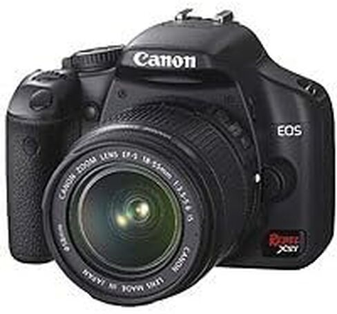 Canon Rebel XSi DSLR Camera with EF-S 18-55mm f/3.5-5.6 IS Lens (OLD MODEL) (Renewed) in Saudi Arabia