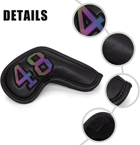 Golf Wedge Iron Covers Single 50 54 58 Wedge Cover or 4pcs/lot Wedge Covers 48 52 56 60 with Large Number fits for Callaway Mizuno Ping Gifts in Saudi Arabia