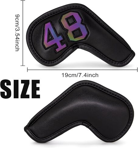 Golf Wedge Iron Covers Single 50 54 58 Wedge Cover or 4pcs/lot Wedge Covers 48 52 56 60 with Large Number fits for Callaway Mizuno Ping Gifts in Saudi Arabia