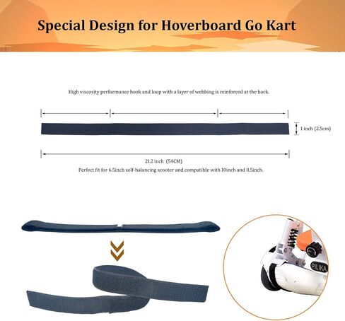 الأشرطة ل Hoverboard Go Kart استبدال التثبيت تحوم مجلس مقعد مرفق ل Hoverkart سكوتر التوازن الذاتي 10 قطعة in Saudi Arabia