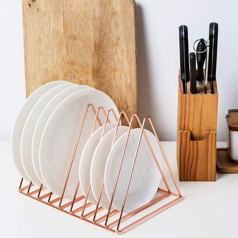 حامل المجلات، 2 حزمة منظم حامل ملفات سطح المكتب 9 فتحات، مجلد فارز ملفات ذهبي وردي، رف تخزين سجل الفينيل المثلث لوسادة رسائل مغلف الصحف، حامل رف الكتب ديكور للمكتب المنزلي in Kuwait