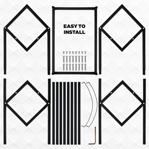 Record Holder, Two Tier Width Adjustable Heavy Duty Rack for Albums Holds, Album Display Stand for Home, Office with Sand Black Powder Coated High End Design, Up to 200 LP Storage in Kuwait