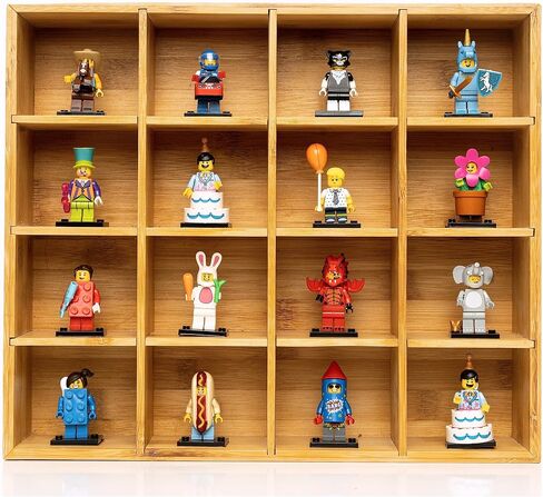 Minifigures Minifigures Display Case مقتنيات عرض أرفف رف للأشكال، نظارات صغيرة، مجموعة، رف عائم، رف تمثال للتركيب على الحائط، سطح الطاولة، رف ربط مثبت على الحائط in Kuwait